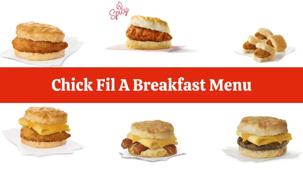 Chick Fil A Breakfast Menu