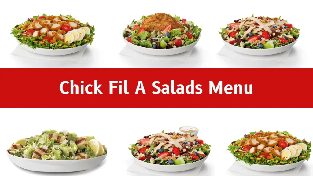 Chick Fil A Salads Menu  