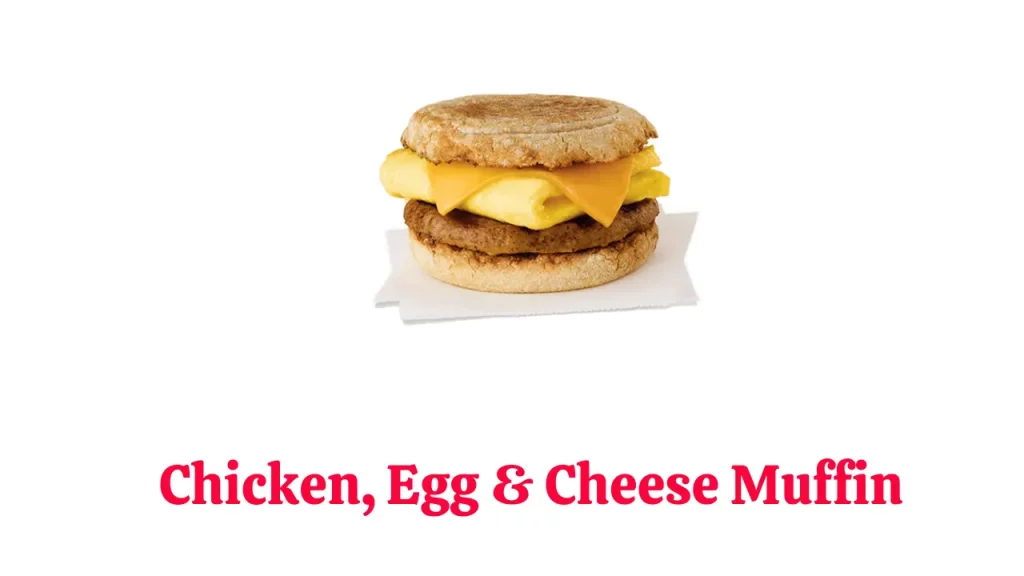 Chicken, Egg & Cheese Muffin