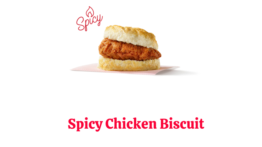 Spicy Chicken Biscuit
