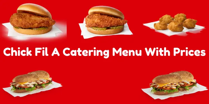 Chick Fil A Catering Menu With Prices